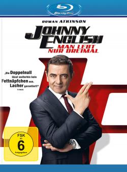 Johnny English - Man lebt nur dreimal Blu-ray Cover