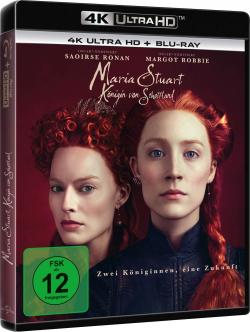 Maria Stuart, Königin von Schottland (4K Ultra HD) Blu-ray Cover