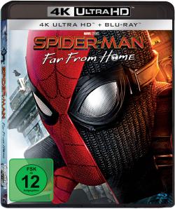 Spider-Man: Far From Home (4K Ultra HD) Blu-ray Cover