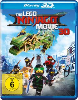 The LEGO Ninjago Movie (3D Blu-ray) Blu-ray Cover