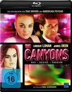 The Canyons - Sex - Desire - Passion Blu-ray Cover