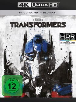 Transformers (4K Ultra HD) Blu-ray Cover