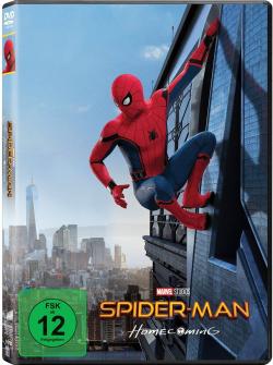Spiderman: Homecoming DVD Cover