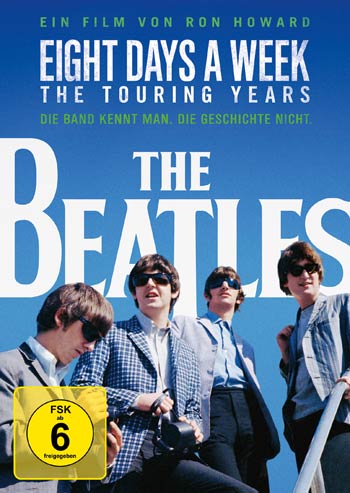 The Beatles: Eight Days A Week - The Touring Years DVD Cover