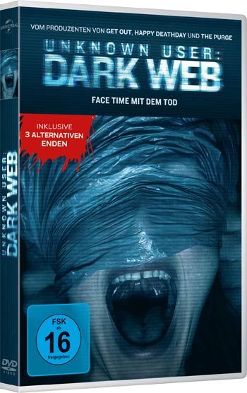 Unknown User: Dark Web DVD Cover