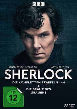 Sherlock - Die kompletten Staffeln 1-4 & Die Braut des Grauens